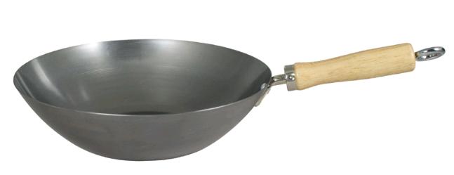 WOK AÇO CARBONO C/C 30CM